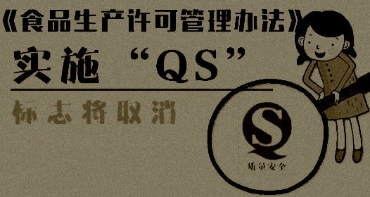 2018年10月1日起，食品生产者生产的食品不得再使用原包装、标签和“QS”标志。