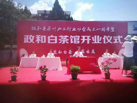 政和白茶馆盛大开业，助推政和茶业产业化、现代化