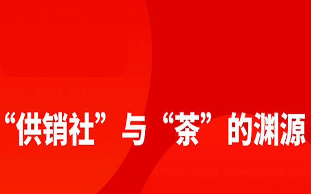 【图解】新中国“供销社”与“茶”的渊源