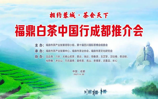 福鼎白茶中国行成都推介会顺利举行，白琳工夫红茶齐放异彩