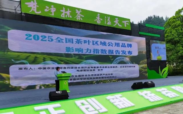 2025全国茶叶区域公用品牌影响力指数报告发布